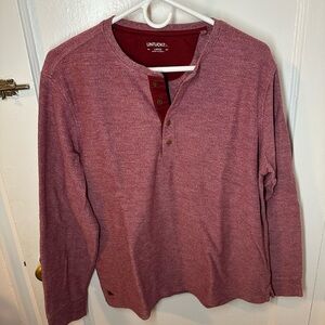 UNTUCKit Red Long Sleeve Shirt